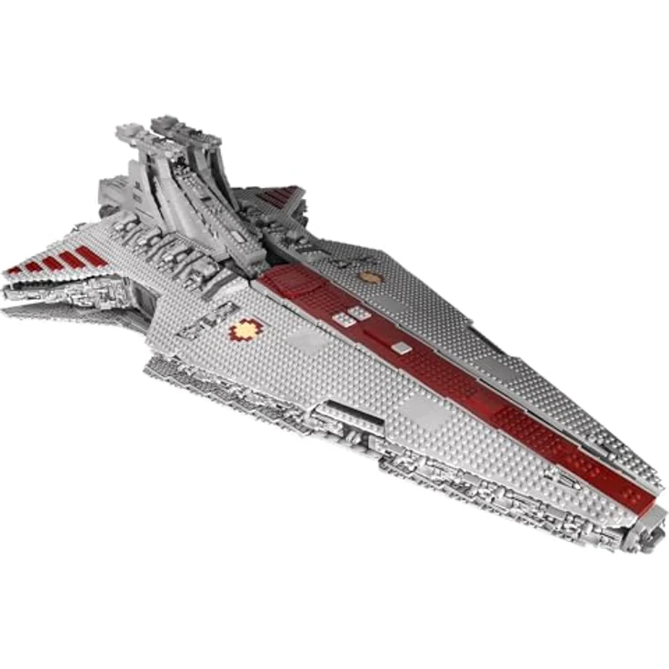 Mould King 21005 MOC Venator-Klasse Angriffskreuzer der Republik, UCS Technik Bausatz mit 6685 Teilen, bewegliche Komponenten, 115 cm lang, für Erwachsene ab 18 Jahren – Bild 4