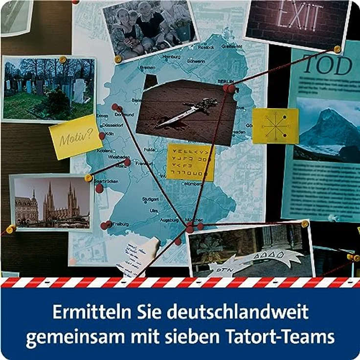 FRANZIS 67197 - Tatort Adventskalender, Tod unter dem Weihnachtsstern, Escape Room Adventskalender mit 24 spannenden Rätseln für die Adventszeit – Bild 8