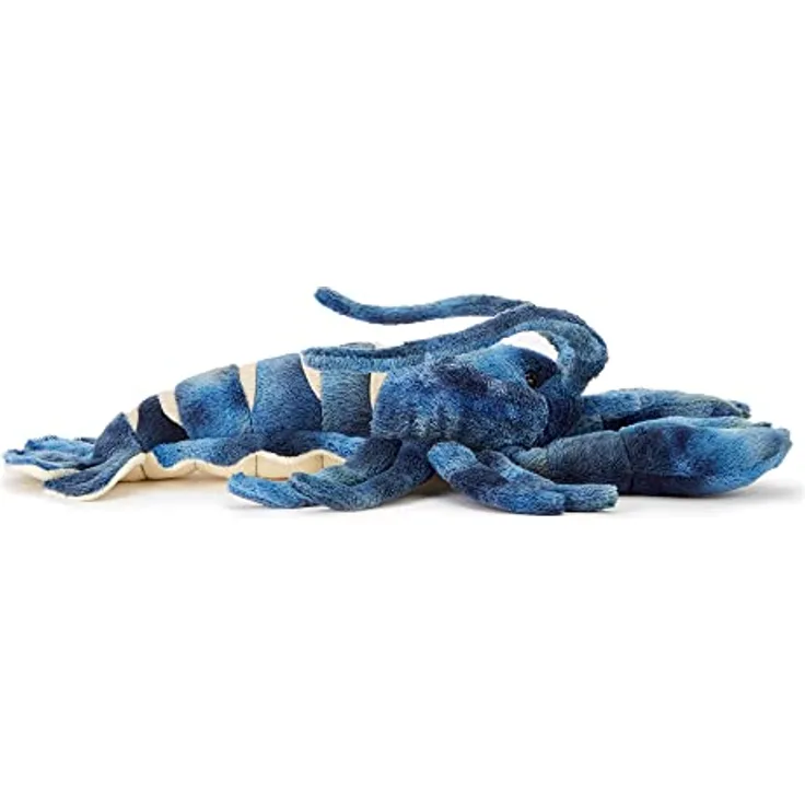 Zappi Co Hummer Plüschtier, gefülltes Kuscheltier für Kinder, 33-35cm, weich und pädagogisch wertvoll, rot-grau