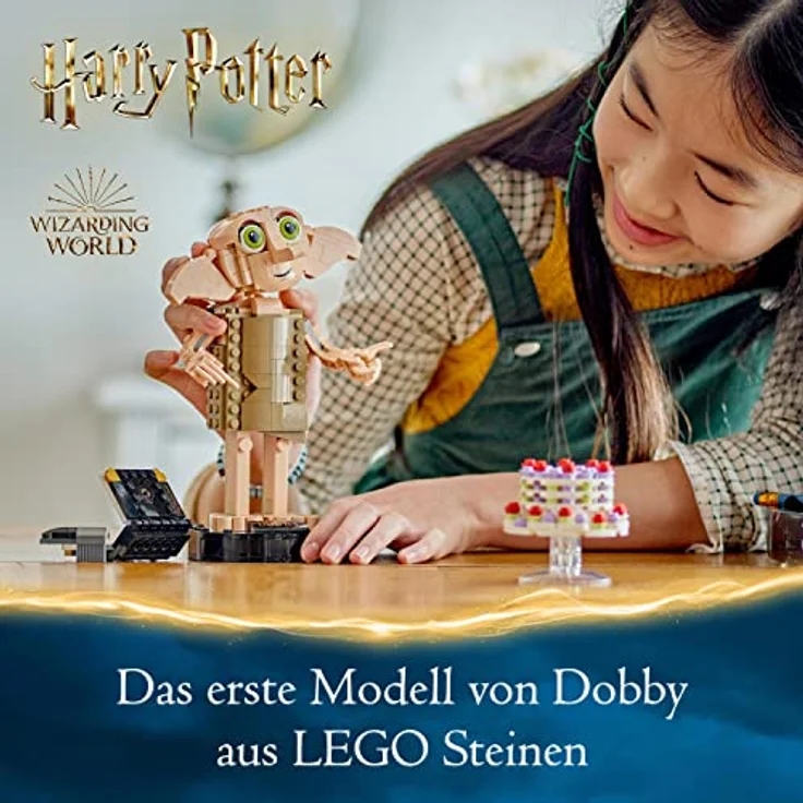 LEGO Harry Potter Dobby der Hauself Set, 403 Teile, ab 8 Jahren, 76421 – Bild 2