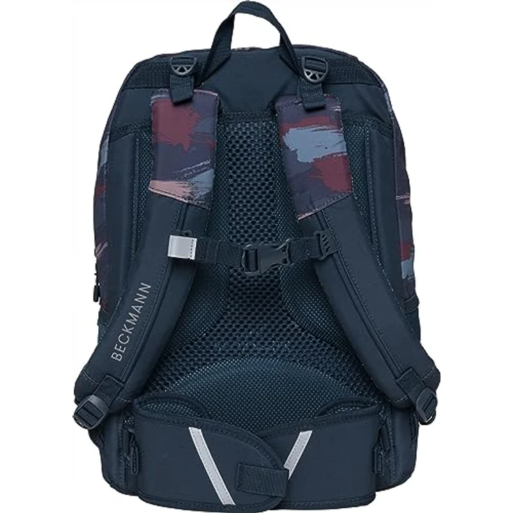 Beckmann Norway Schulrucksack Sport Jr. im Blau-Bürstendesign, Polyester-Material für den Casual-Stil – Bild 5
