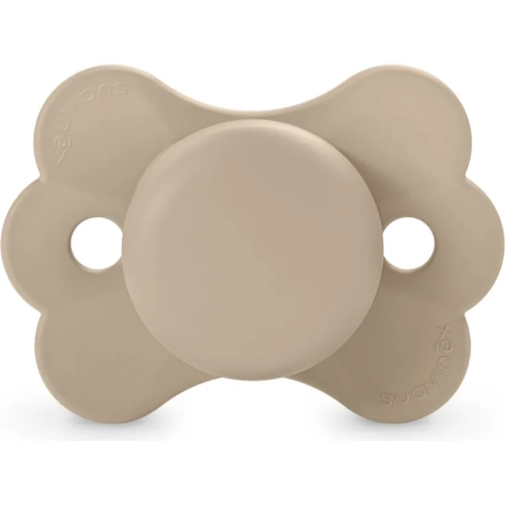 Suavinex Wonderland SX Pro Physiological Schnuller 6-18 m, cremefarben, fördert gesunde Zahnentwicklung