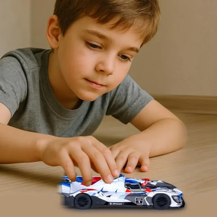 JAMARA BMW M Hybrid V8 Diecast 1:45, Modellauto mit detailgetreuem Design und Gummireifen, Geschenkidee für Kinder ab 3 Jahren – Bild 2