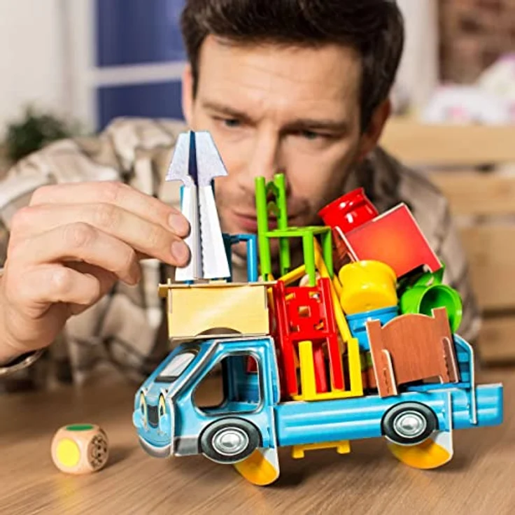 Trefl Moving with The Family Game: Bohdan Fairy Tale Series, Geschicklichkeitsspiel für 1-4 Spieler ab 3 Jahren, inklusive 12 Zubehörteilen – Bild 3