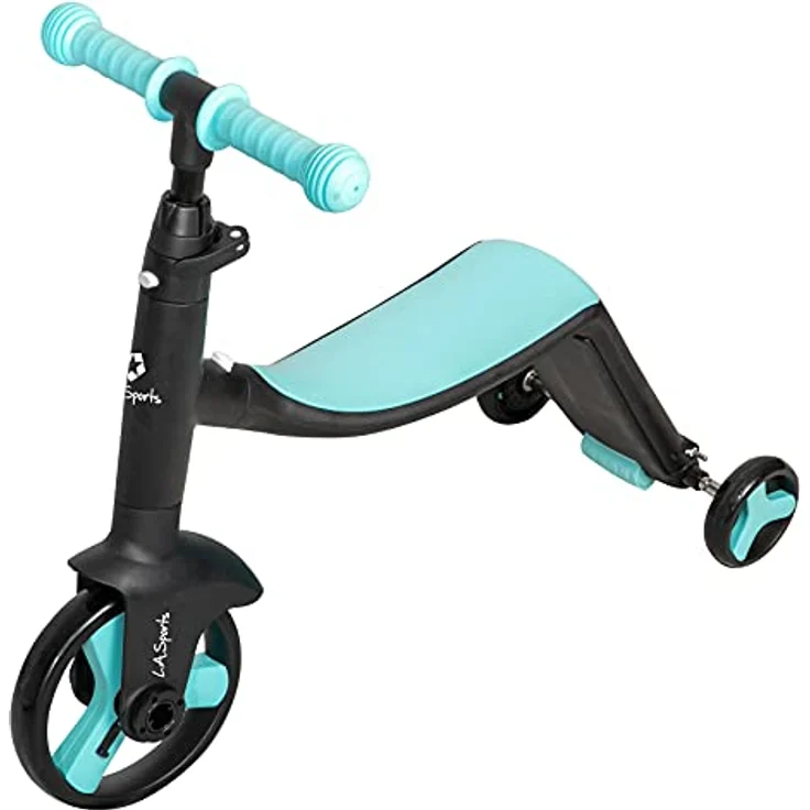 3-in-1 Kids Trike kombiniert Laufrad Dreirad Scooter für Kinder ab 2 Jahren mitwachsend höhenverstellbar – Bild 3