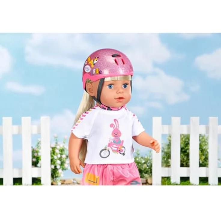 Baby Born Puppen Helm Fahrradhelm – Bild 5
