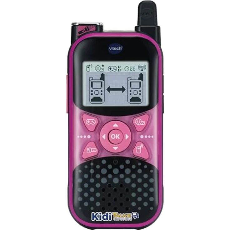 Vtech® KidiTalkie Explorer, Walkie Talkie mit Taschenlampe und Stoppuhr, 2er Set – Bild 2