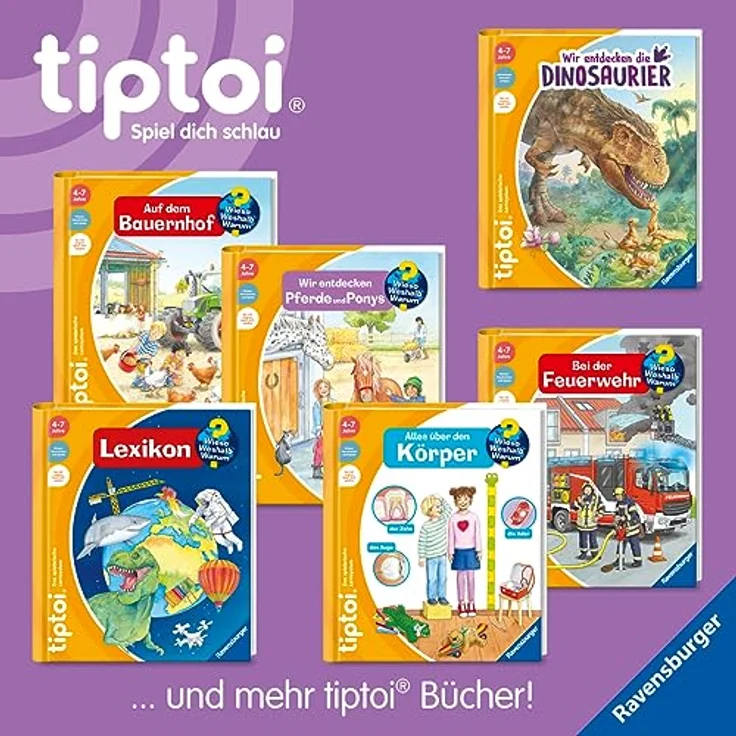 Ravensburger tiptoi® Buch - Wieso? Weshalb? Warum? - Bei der Feuerwehr, interaktive Kinderbuch über Feuerwehrfahrzeuge und Einsätze – Bild 8
