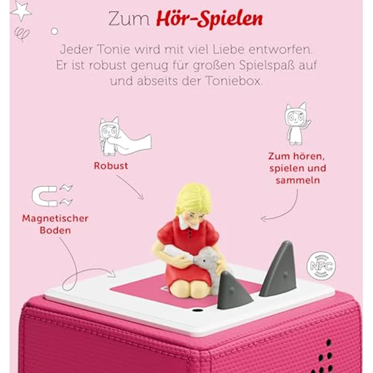 tonies Hörfiguren für Toniebox, Astrid Lindgren: Bullerbü – Immer lustig in Bullerbü, Hörbuch für Kinder ab 4 Jahren, Spielzeit ca. 53 Minuten – Bild 3