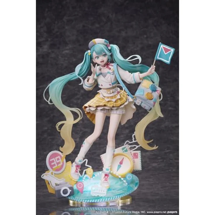 Design COCO Hatsune Miku PVC Statue 1/7 Magical Mirai 2024 Ver. 25 cm, Sammelfigur mit Base – Bild 2