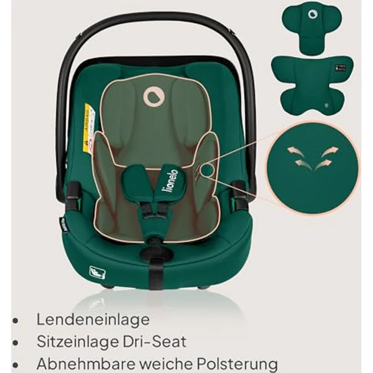 Lionelo Astrid I-Size, Kindersitz mit hoher Sicherheitsstandards und ergonomischem Design – Bild 8