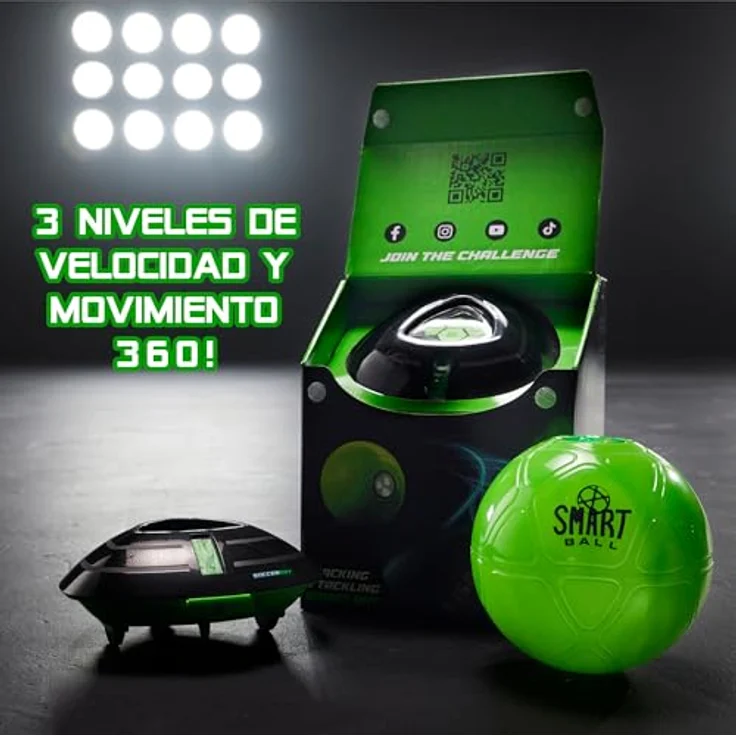 Soccer Bot MR100, Smart Ball Trainingsroboter für den Innenbereich, Solo oder Multiplayer, für Kinder ab 6 Jahren, 3 Schwierigkeitsstufen – Bild 5