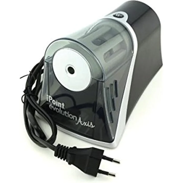Westcott iPoint évolution Axis, Elektrischer Anspitzer mit Auto-Stopp-Technologie und großem Auffangbehälter – Bild 9
