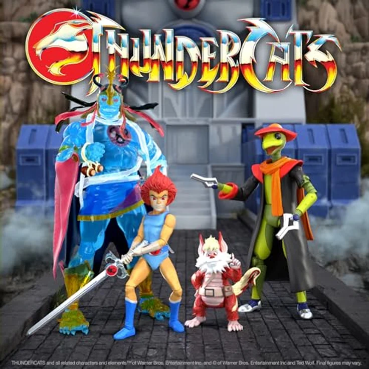 Super7 Thundercats Ultimates Actionfigur Snarfer, 18 cm mit Zubehör und Austauschteilen in Fensterbox – Bild 3