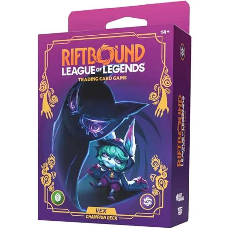 uvs games Riftbound LoL TCG Vex Champion-Deck, 56 Karten + 1 Unleashed-Booster, Kontrollspielstrategie – Bild 5