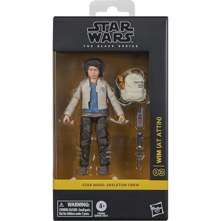 Star Wars The Black Series Wim (at Attin), Skeleton Crew Action-Figur mit Zubehör, 15 cm – Bild 2