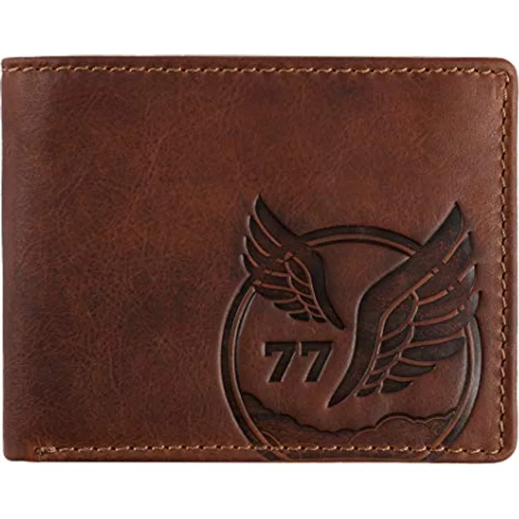 camel active Nepal Herren Geldbörse RFID Klein Querformat Leder Braun