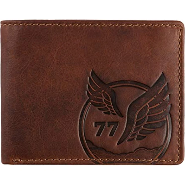 camel active Nepal Herren Geldbörse RFID Klein Querformat Leder Braun – Bild 1