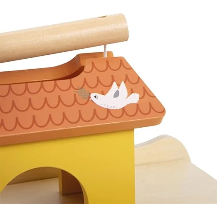 Small Foot Steckspielzeug Steckspiel Arche Noah Safari, 2-in-1 Holzspiel mit 15 Figuren und motorischen Lernmöglichkeiten – Bild 12