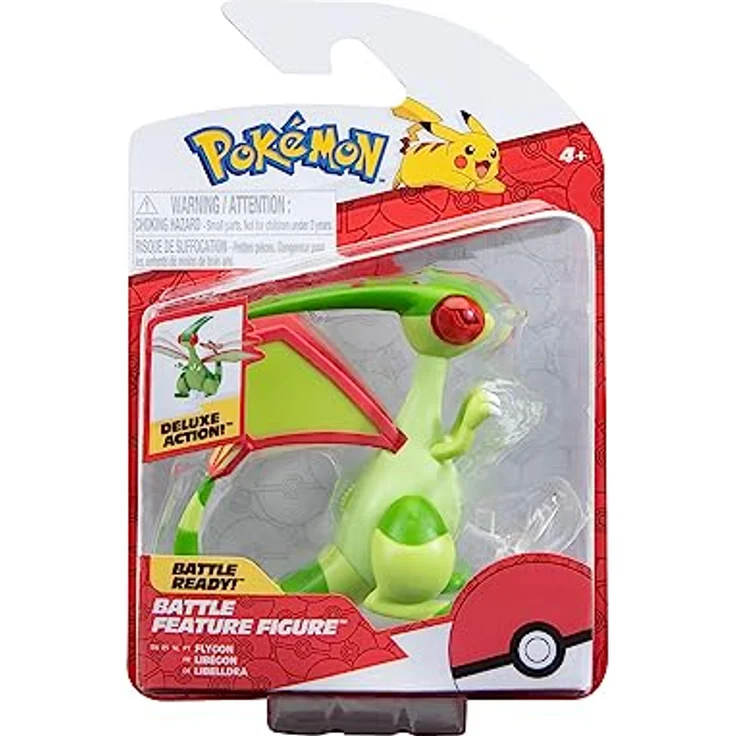 Pokémon PKW2671 - Battle Feature Figure - Libelldra, 11,5 cm bewegliche Sammelfigur mit Charakterkampf-Funktionen – Bild 1