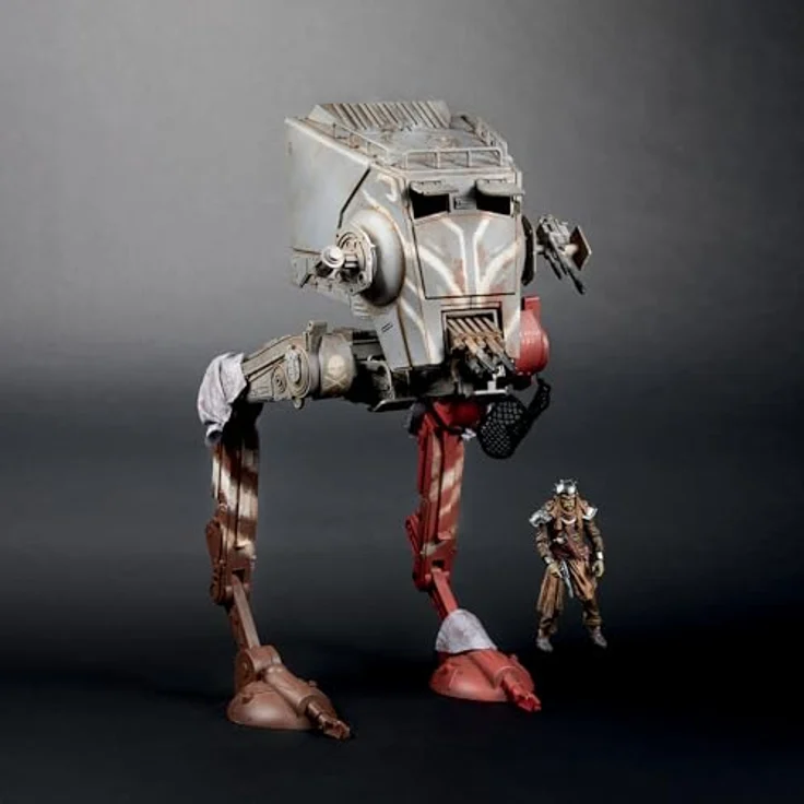 Hasbro Star Wars The Mandalorian Vintage Collection AT-ST Raider Fahrzeug mit Klatooinian Figur, 9,5 cm – Bild 8