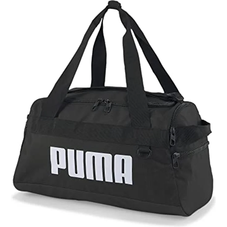 PUMA Sporttasche CHALLENGER DUFFEL BAG XS, formstabil und leicht, schwarz – Bild 2