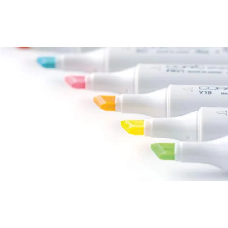 Copic COPIC Sketch Marker Typ Y - 11, Pale Yellow, professioneller Pinselmarker mit Super-Brush- und Medium-Broad-Spitze – Bild 5