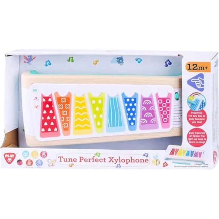 PlayGo Xylophon Spielzeug Tune Perfekt mit Licht und Musik, ideal für kreative Musikstunden – Bild 1