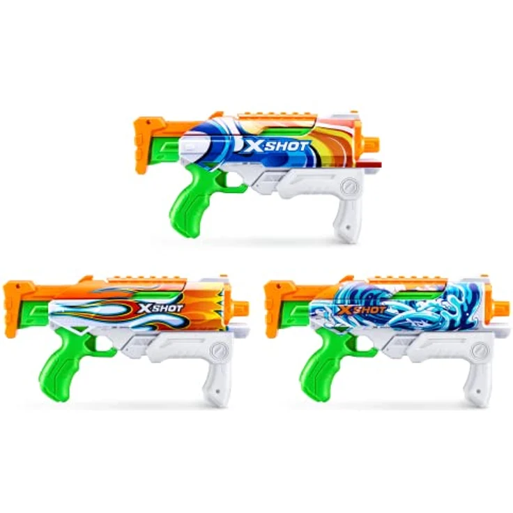 Zuru XSHOT 11854 Wasserpistole, Schnelles Aufladen in 1 Sekunde, Reichweite bis zu 10 Meter – Bild 5