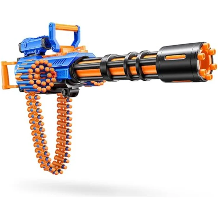 XSHOT X-Shot Insanity 4 Blaster Mad Mania Combo, motorisierte Blaster-Set mit Motorized Clip Mania, Berzerko, Rage Fire und Manic Blaster, inkl. 72 Darts, Reichweite bis zu 30 Metern – Bild 3