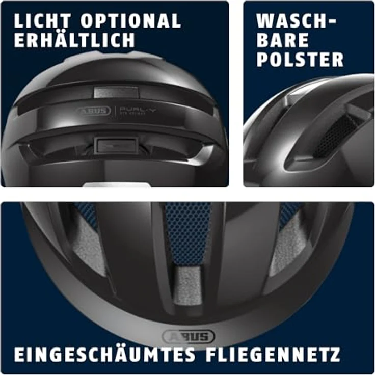 ABUS Fahrradhelm PURL-Y – NTA-Schutzhelm für E-Bike und S-Pedelec – Schwarz, Größe S – Bild 4