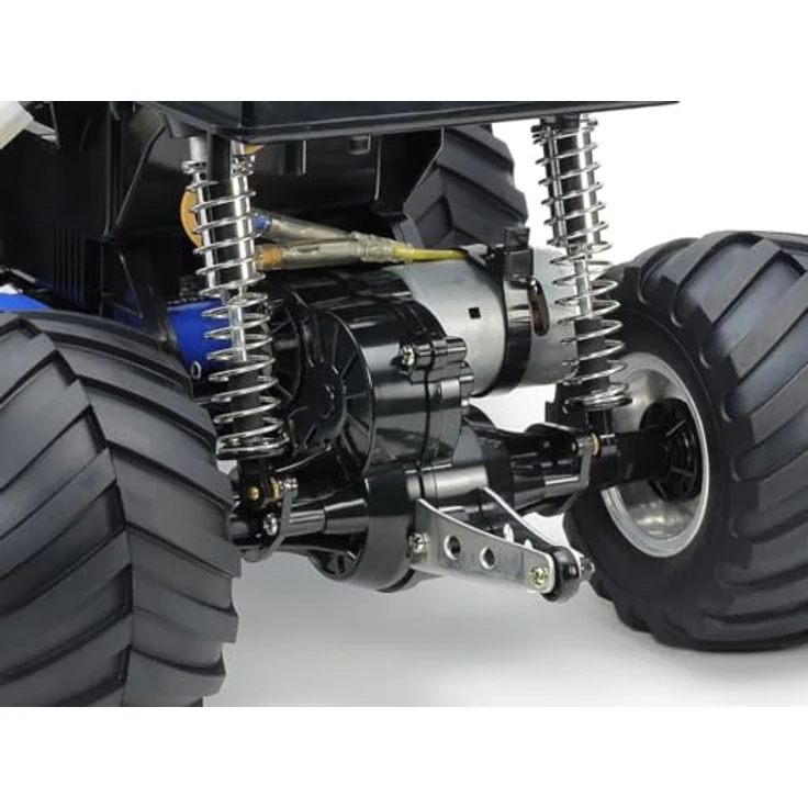TAMIYA 300058365-1:12 RC Midnight Pumpkin Metallic/Chrome, RC Auto mit 540 Motor und ABS Kastenrahmen – Bild 4