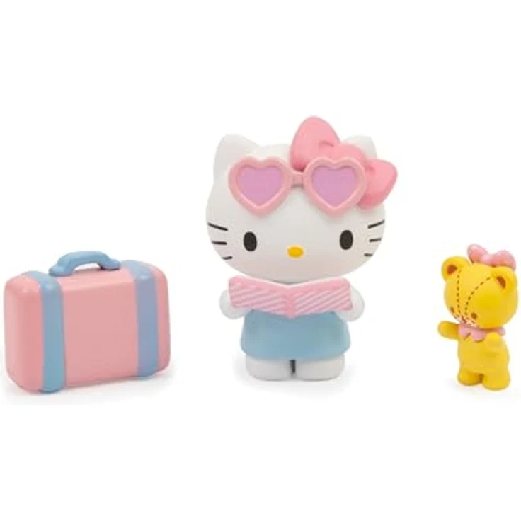 Hello Kitty Sweetheart Playmate, Sammelfigur 4,5 cm mit Zubehör in transparenter Box, zufälliges Modell für Kinder ab 3 Jahren, HKT38 – Bild 3
