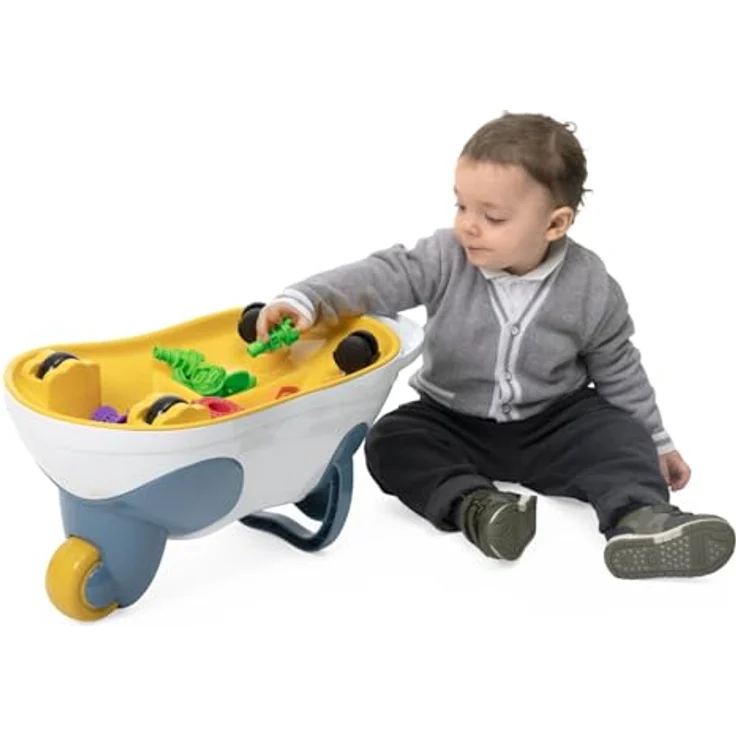 Chicco 3in1 Panda, Rutscher mit schwenkbaren Rädern, Schubkarrenmodus, Montessori-Unterteilungsfach, fördert Bewegung und Kreativität, Babyspielzeug für 1-4 Jahre – Bild 5