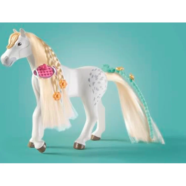 Playmobil® Konstruktions-Spielset Isabella & Lioness mit Waschplatz (71354), Horses of Waterfall, (86 St), teilweise aus recyceltem Material – Bild 7