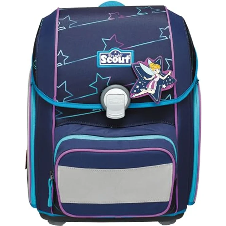 Scout Genius Blue Star Schulranzen-Set 4-teilig – Bild 2