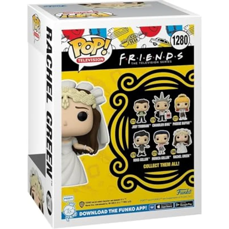 Funko Pop! TV: Friends - Wedding Rachel Green Vinyl-Sammelfigur, 9,5 cm, Geschenkidee, Offizielle Handelswaren, TV Fans – Bild 3