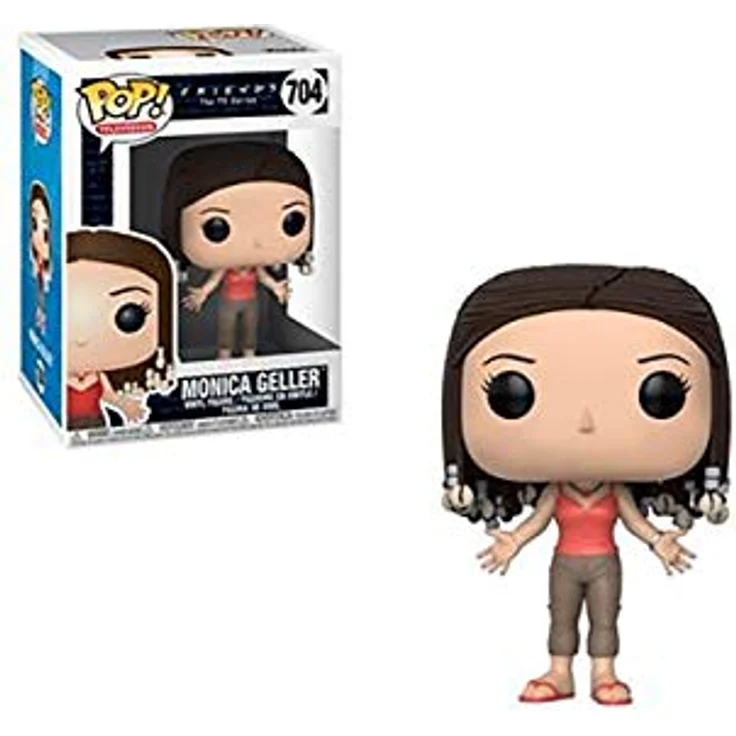Funko POP! Vinyl: Friends: Vacation Monica Geller, 9,5 cm Sammelfigur - Limited Chase-Variante - Offizielle Handelswaren für Fans und Sammler – Bild 1