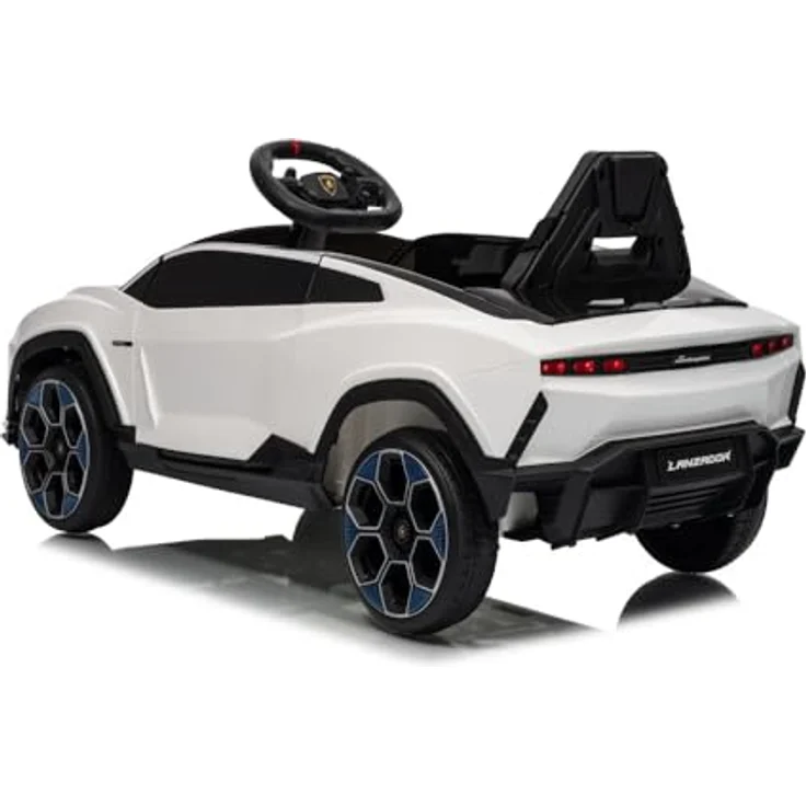 schnaeppchenmeile-online Kinder Elektroauto Lamborghini Lanzador 12V, mit zwei Motoren, Fernbedienung und Audio-Funktion – Bild 4