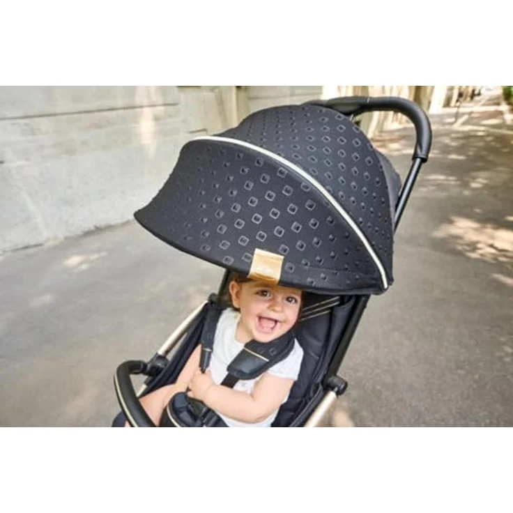 Chicco Buggy Goody Xplus, Schwarz, Einhand-Faltmechanismus, 47x86x106 cm, Kinderwagen – Bild 5
