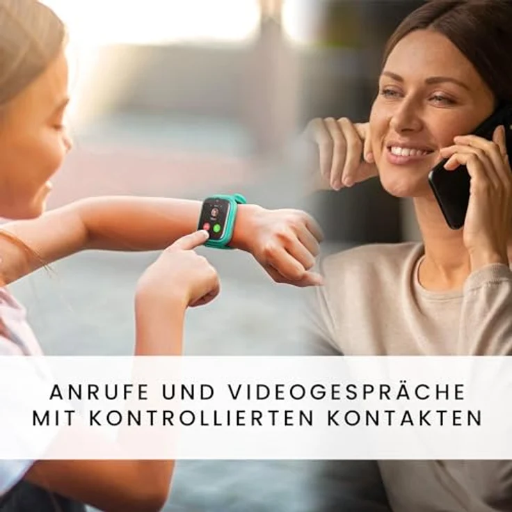 SPC Smartee 4G Kids, Smartwatch für Kinder mit GPS, Videoanrufen, SOS-Taste, IP68, in fröhlichem Grün – Bild 2