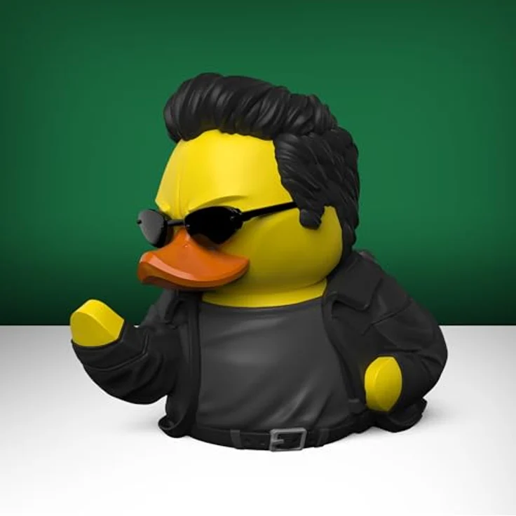 TUBBZ TUBBZ Box-Ausgabe: The Matrix - Neo Cosplaying-Gummiente Vinylfigur, 9 cm groß, in umweltfreundlicher Verpackung – Bild 3