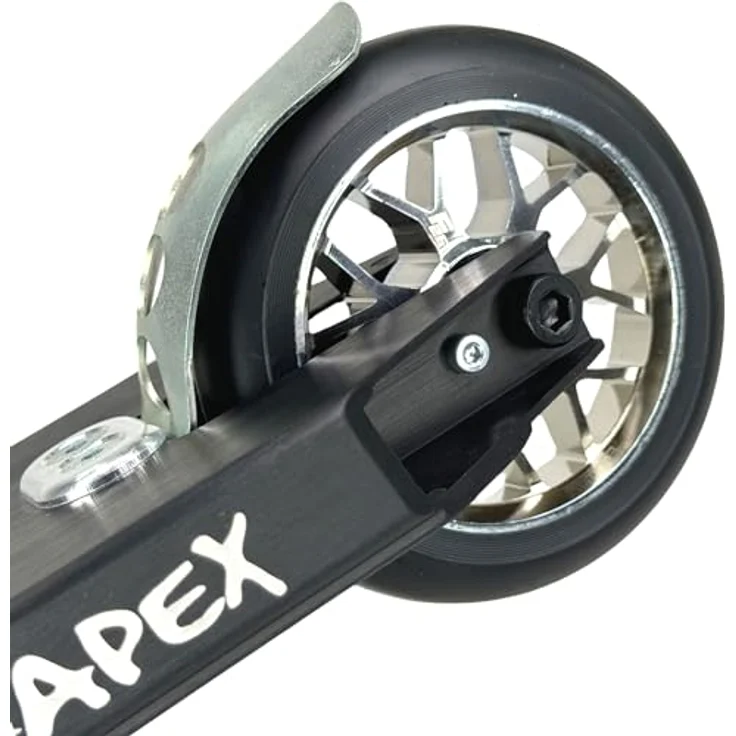 Fantic26 Spy7 Stunt-Scooter Rolle 110mm Abec11 Chrome/Pu Schwarz, Stunt-Scooter Rolle aus Aluminium 6061, ABEC-11 Kugellager, 88A Härte – Bild 6