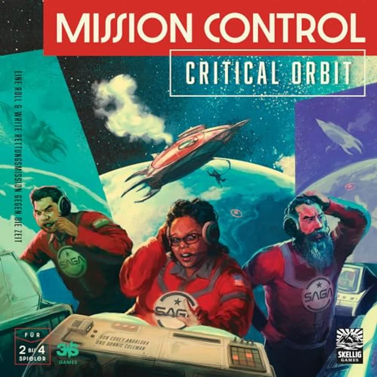 Skellig Games SKE48035 Mission Control, Spiel Zubehör von hoher Qualität, ideal als Geschenk, ideale Unterstützung für Spiel und Phantasie – Bild 2