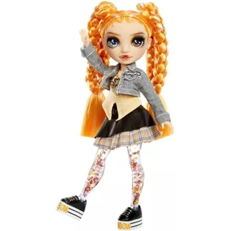 MGA ENTERTAINMENT Babypuppe Rainbow High Sparkle & Shine Fashion Doll - Clementine – Bild 4