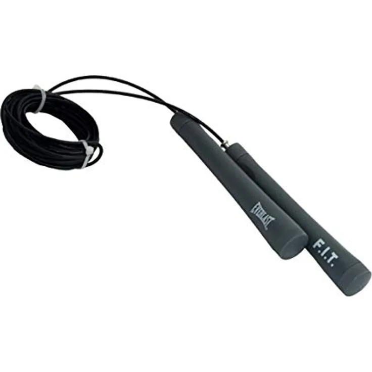 Everlast Unsiex - Erwachsene Sport Boxen Springseil Speed Rope Socket, Schwarz, 335 cm