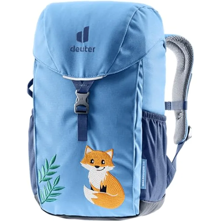 Deuter Waldfuchs 10, Kinderrucksack für Kindergarten, 35 cm, wave-nightblue, 100% Polyester, 21 x 14 x 35 cm