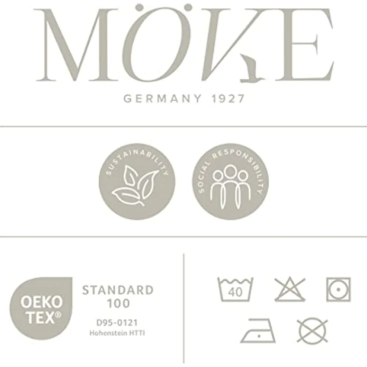 Möve Kimono Homewear, Bademantel ideal für Sauna & Spa, Piqué, Kurzform, Unisex, maritime Farben – Bild 6
