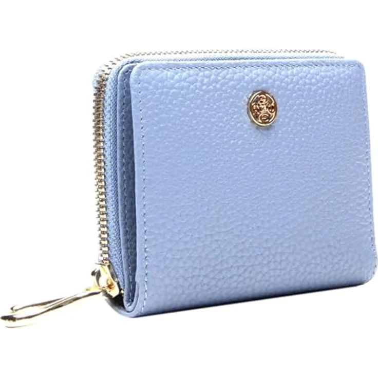 Esquire Alexandria Geldbörse, RFID Schutz, 100% Leder, 10.5 cm, blau – Bild 4