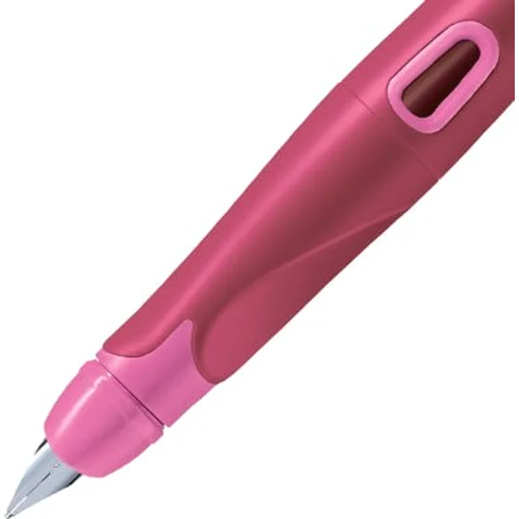 STABILO Füller STABILO Füllhalter EASYbirdy R, Rechtshänder, beere/pink mit einzigartigem 30 Grad Winkel der Feder – Bild 2